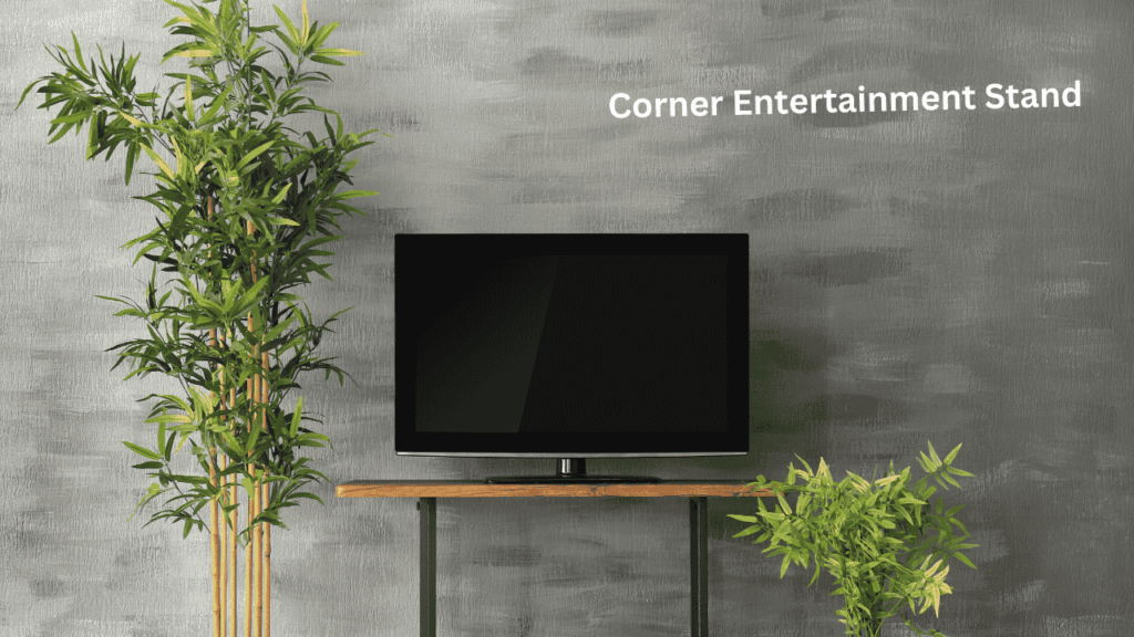 Corner Entertainment Stand